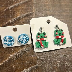 Two pairs of Handmade Earrings